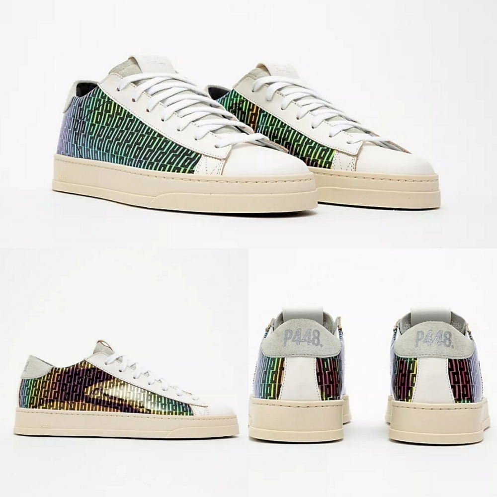 P448 White Sneakers Sleek Design Comfortable Fit